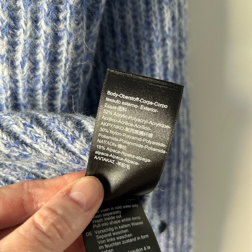 Scotch & Soda blue sweater - Picture 3 of 4